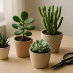 Come potare le piante grasse: guida pratica per crassula ovata e altre succulente