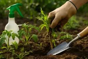 Come eliminare le erbacce senza danneggiare le piantine da orto? Soluzioni pratiche che rispettano le radici