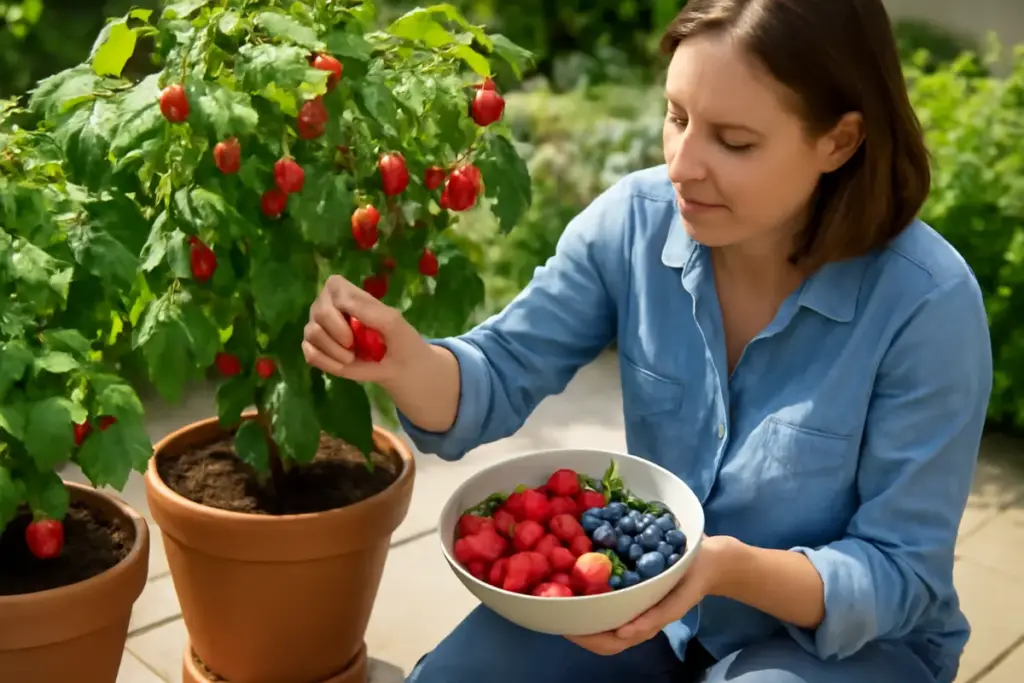 Coltivazione dei piccoli frutti in vaso: il sistema che assicura raccolti abbondanti anche in spazi ristretti
