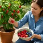 Coltivazione dei piccoli frutti in vaso: il sistema che assicura raccolti abbondanti anche in spazi ristretti