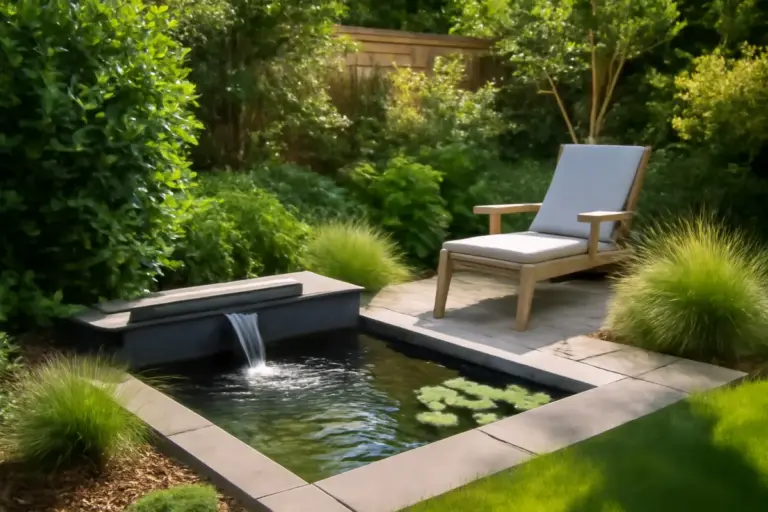 Come integrare l’acqua in un progetto di giardino? Il trucco per ottenere freschezza e relax con pochi interventi