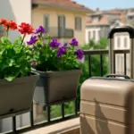 Vasi autoirriganti per balcone: soluzione ideale per chi parte spesso