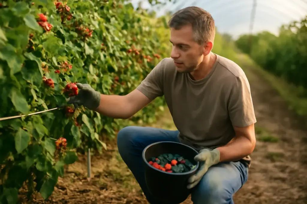 La coltivazione dei frutti di bosco a bassa manutenzione: tecniche per avere più raccolti con meno sforzo