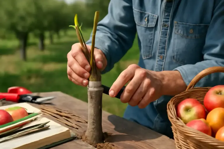 Innesto di alberi da frutto: la procedura passo-passo che moltiplica la produttività del frutteto