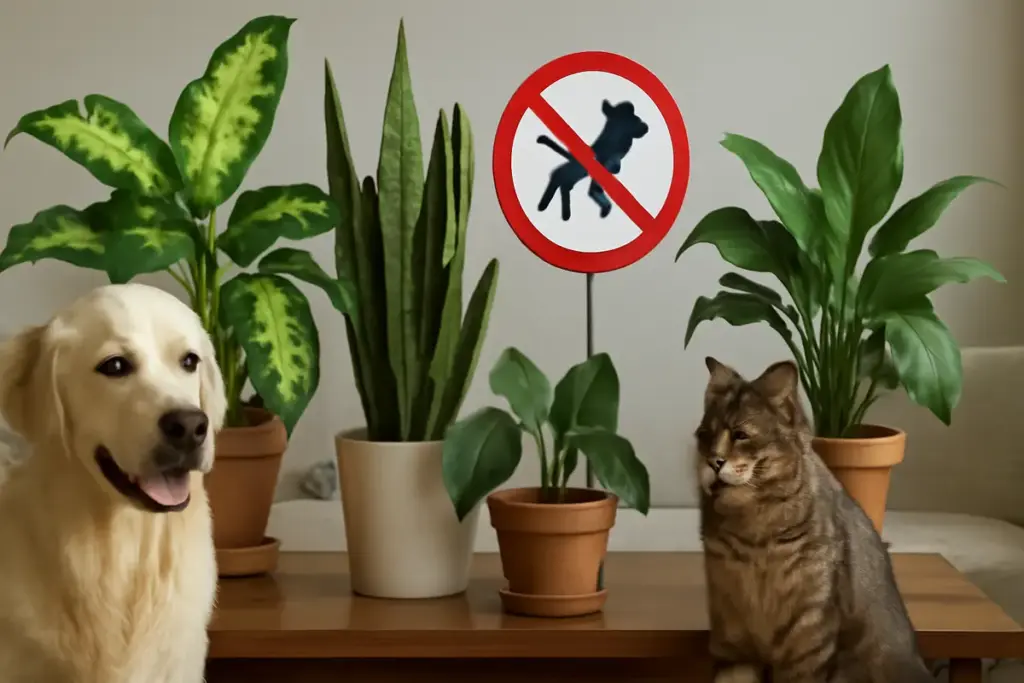Piante d’appartamento tossiche per animali domestici: la lista da conoscere per tenere al sicuro cani e gatti