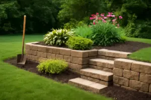 Terrapieni e dislivelli in giardino: strategie pratiche per integrare aiuole senza lavori invasivi