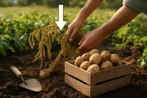 Quando è il momento migliore per raccogliere le patate? Il segnale che garantisce tuberi più sani e saporiti