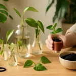 Propagazione delle piante da interno: tecniche semplici per moltiplicare le specie preferite senza fatica