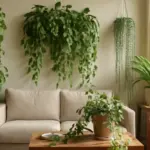 Piante da interno dal portamento ricadente: l’effetto scenografico che trasforma subito qualsiasi stanza