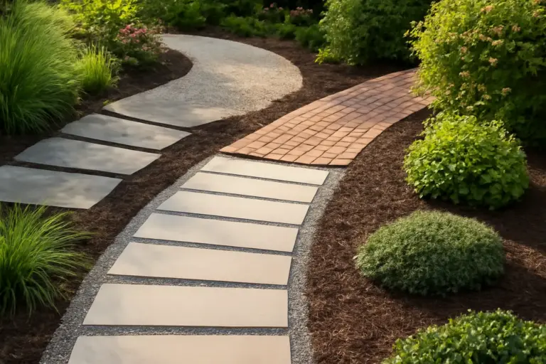 Percorsi e vialetti nel giardino: idee di materiali che uniscono estetica e funzionalità