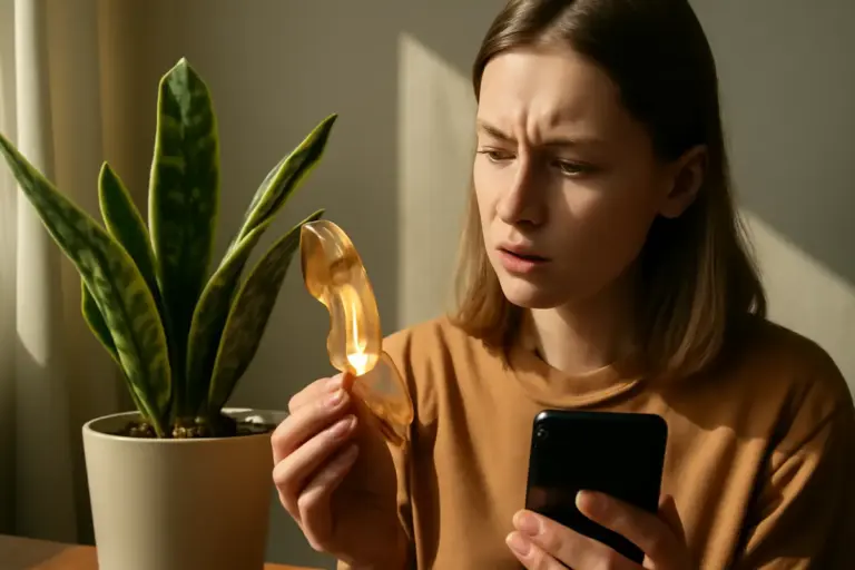 Come capire se la tua pianta soffre per troppa luce? Il segnale che quasi tutti ignorano