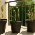 Vasi alti su un terrazzo ventoso: come stabilità e peso cambiano la scelta del contenitore