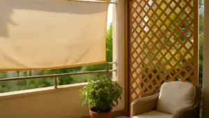 Balcone con poche ore di sole: come osservare la luce reale prima di scegliere nuove piante